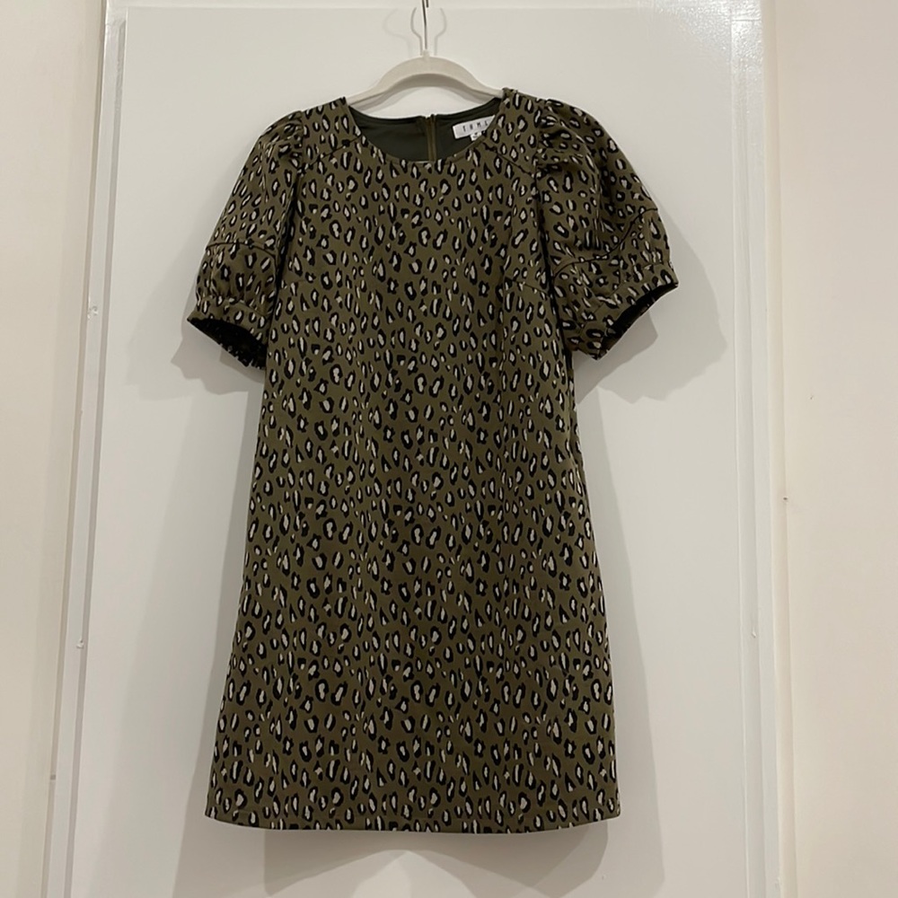 THML Leopard Print Mini Dress